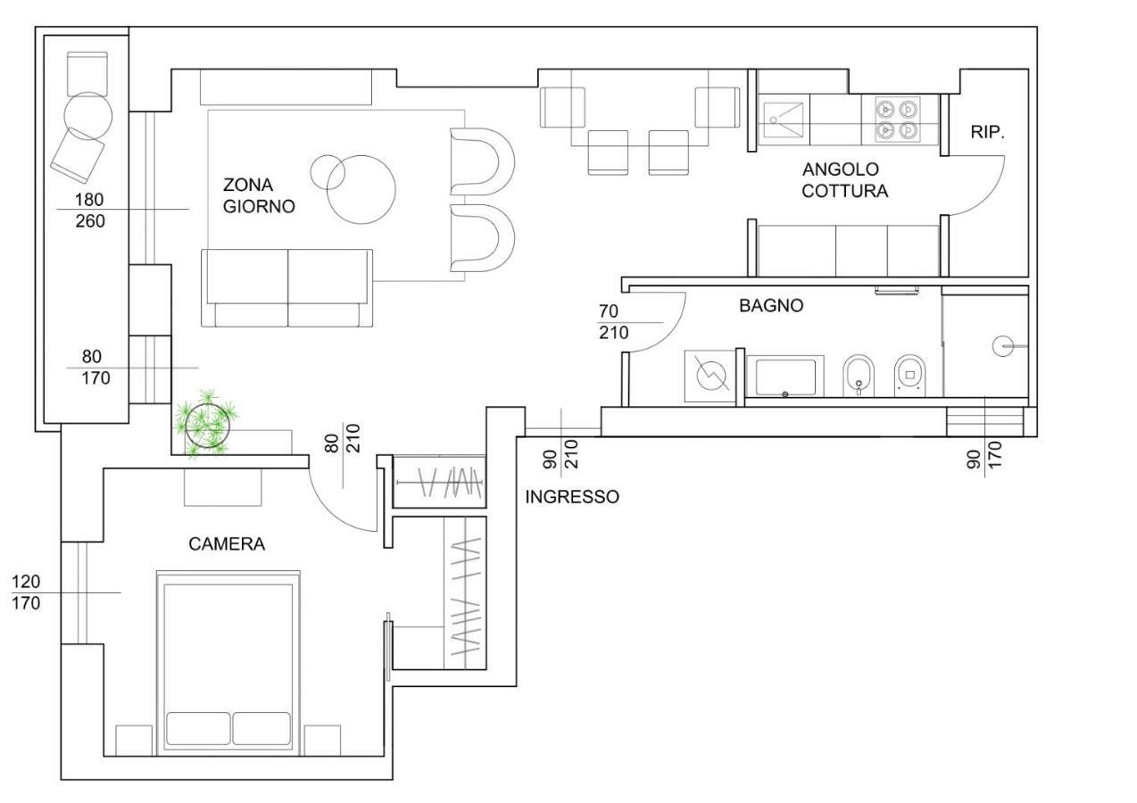 Milano Manzoni Clc Apartments Eksteriør billede